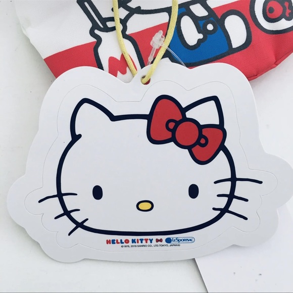 Hello Kitty LeSportSac Coinpurse Kisslock 45th Anniversary Limited Edition 2019 - Picture 8 of 10